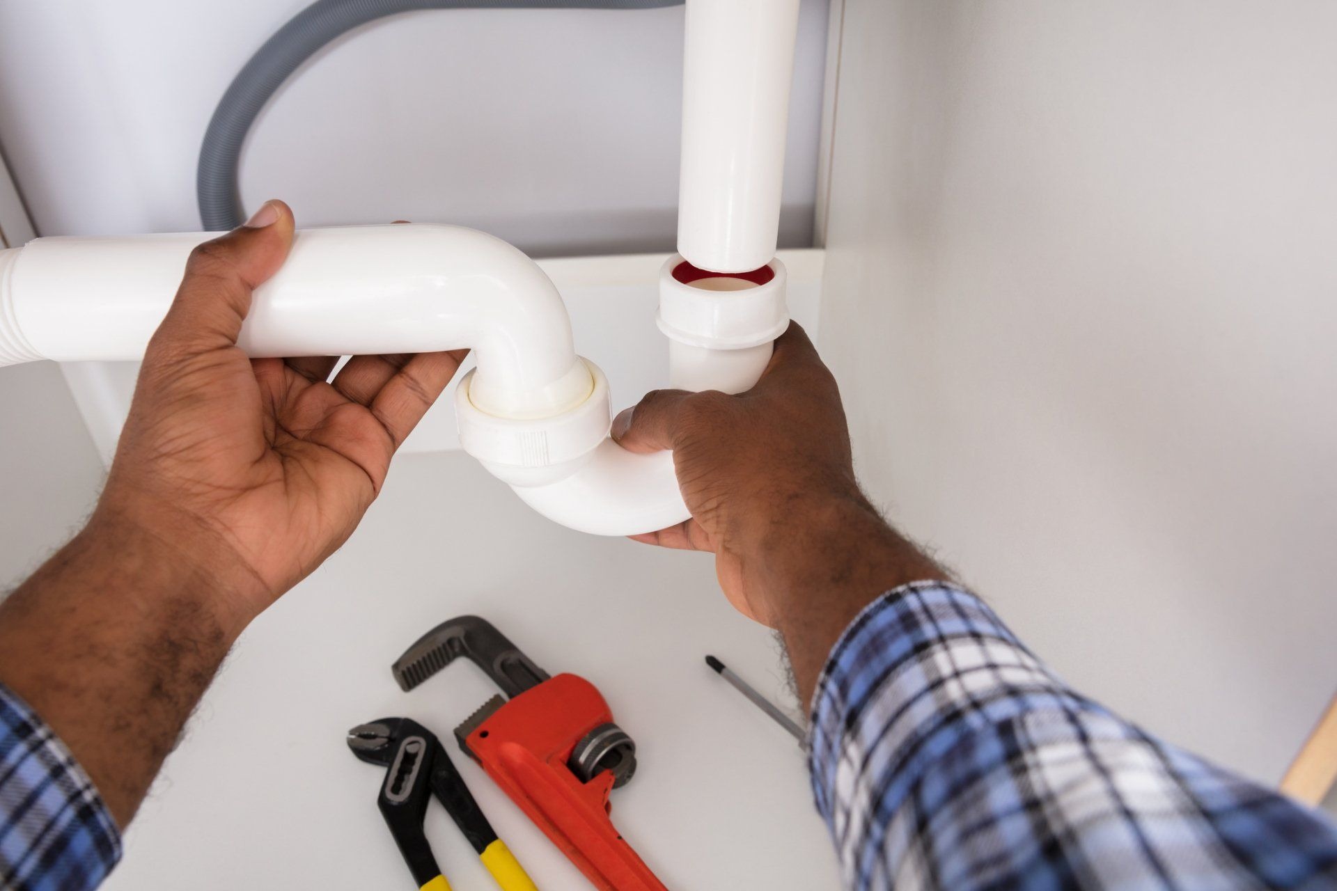 Fixing Sink Pipe — San Diego, CA — Affordable Drain Service, Inc.